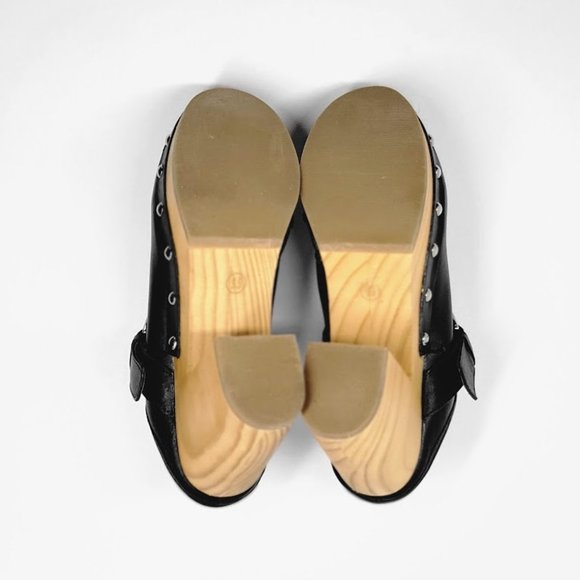 STEVE MADDEN hilde leather clogs shoes Sz 9.5 NEW - Picture 7 of 8